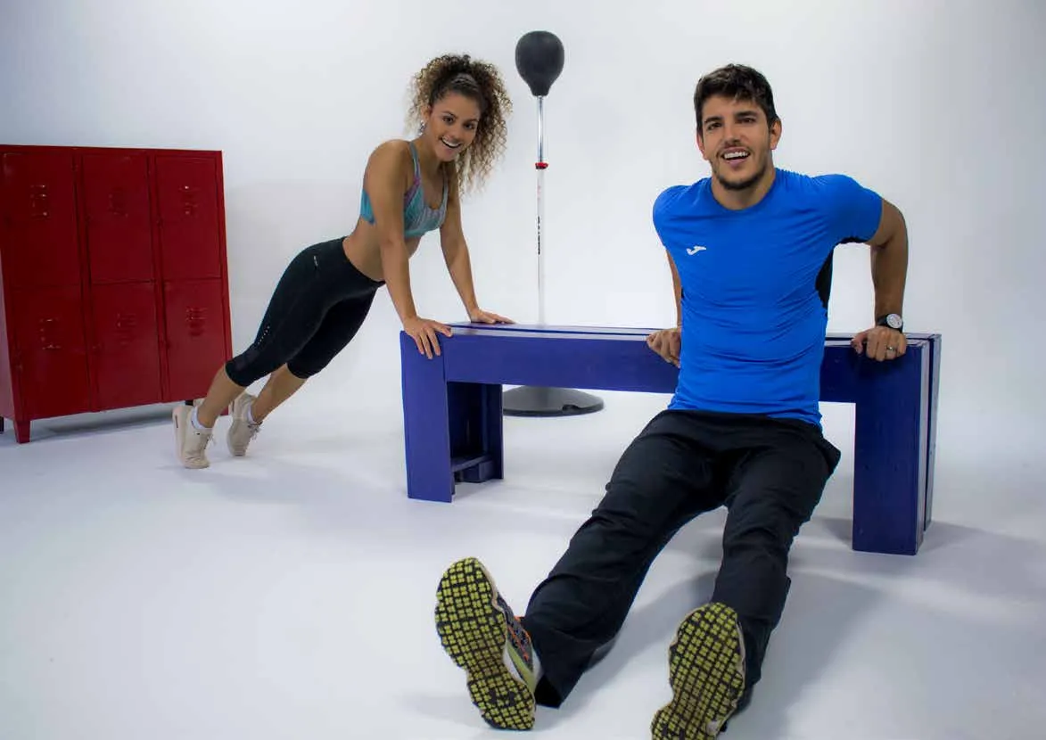 Rutina Fitness, con Yem y Dani