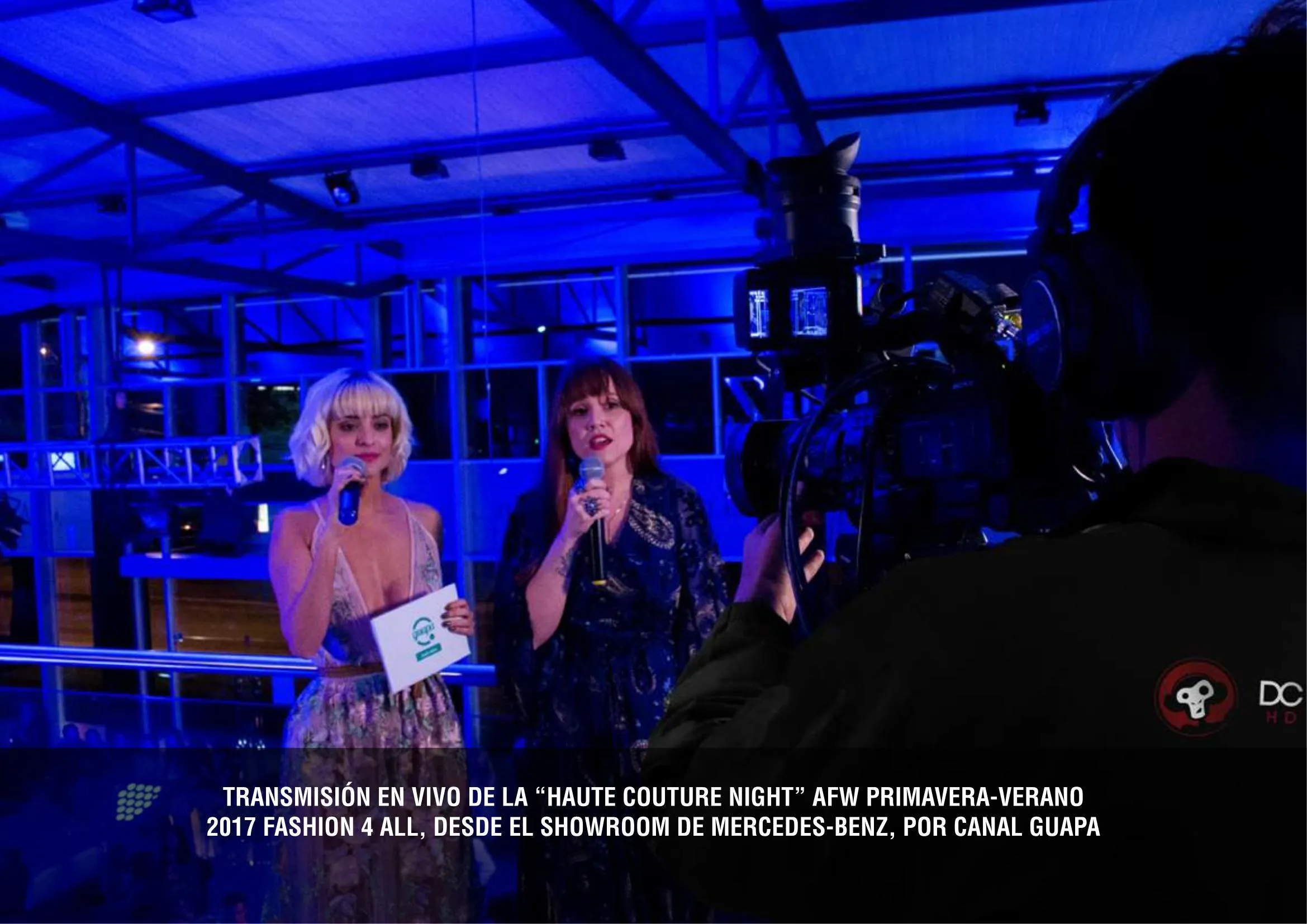 Haute Couture Night, AFW 2017 desde el showroom Mercedes-Benz