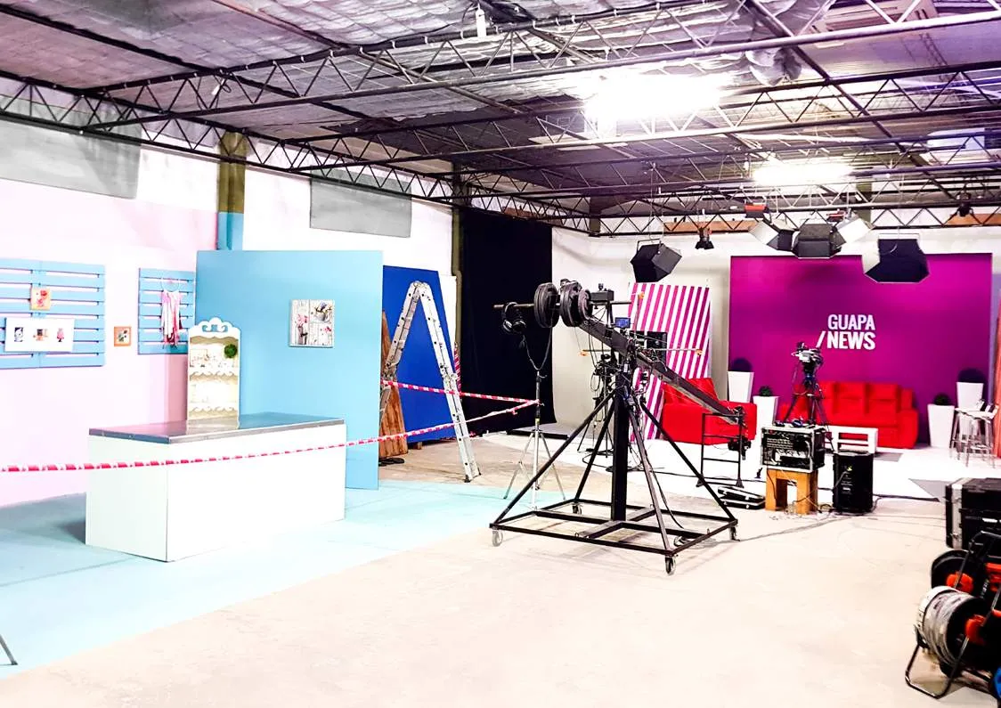 DC-Studio: 250 m² con sets simultáneos